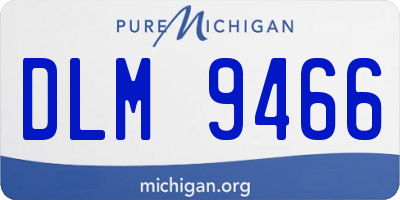 MI license plate DLM9466