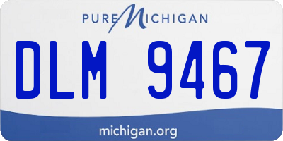 MI license plate DLM9467