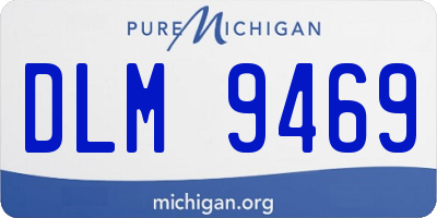 MI license plate DLM9469