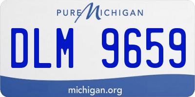 MI license plate DLM9659