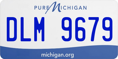 MI license plate DLM9679