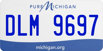 MI license plate DLM9697