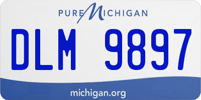 MI license plate DLM9897