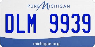 MI license plate DLM9939