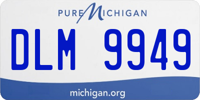 MI license plate DLM9949