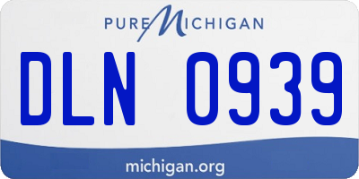 MI license plate DLN0939