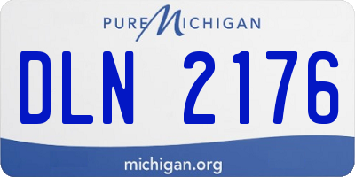 MI license plate DLN2176