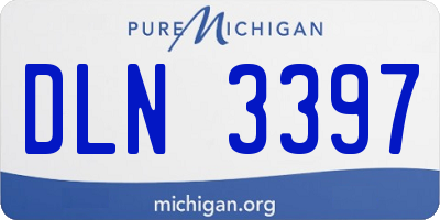 MI license plate DLN3397