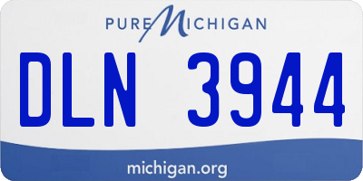 MI license plate DLN3944