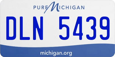 MI license plate DLN5439