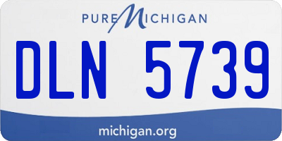 MI license plate DLN5739