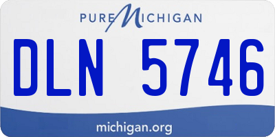 MI license plate DLN5746