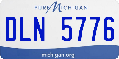 MI license plate DLN5776