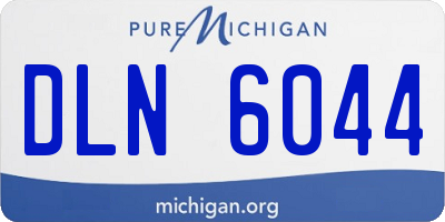 MI license plate DLN6044