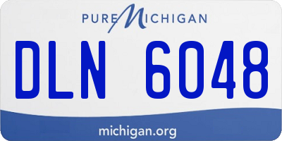 MI license plate DLN6048