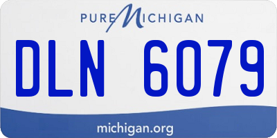 MI license plate DLN6079