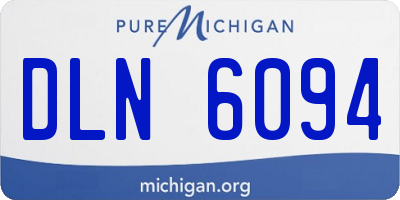 MI license plate DLN6094