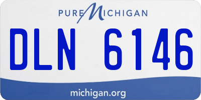 MI license plate DLN6146