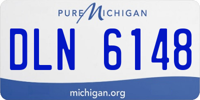 MI license plate DLN6148