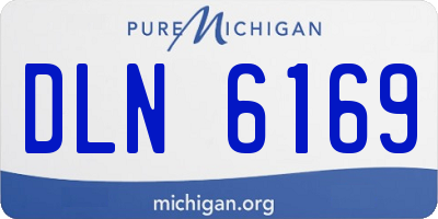 MI license plate DLN6169