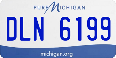 MI license plate DLN6199
