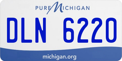 MI license plate DLN6220