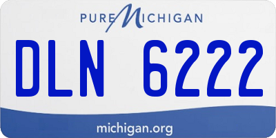 MI license plate DLN6222