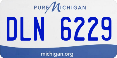 MI license plate DLN6229