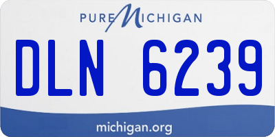 MI license plate DLN6239