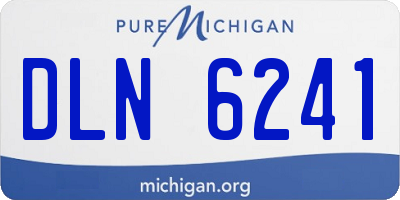 MI license plate DLN6241