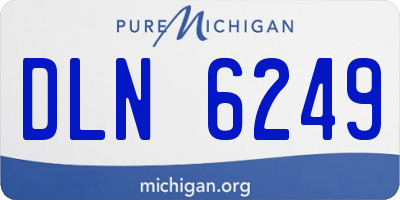 MI license plate DLN6249