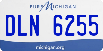 MI license plate DLN6255