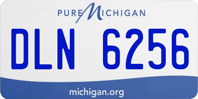 MI license plate DLN6256