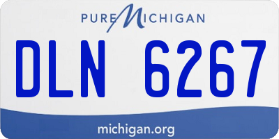 MI license plate DLN6267