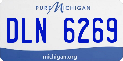 MI license plate DLN6269