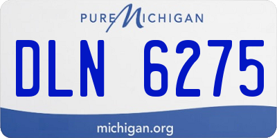 MI license plate DLN6275