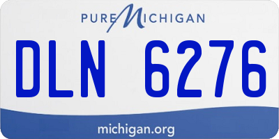 MI license plate DLN6276
