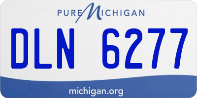 MI license plate DLN6277