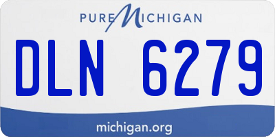 MI license plate DLN6279