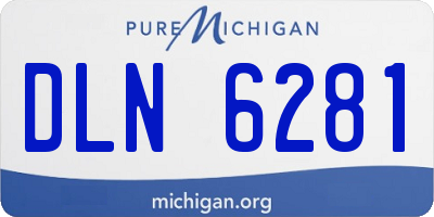 MI license plate DLN6281