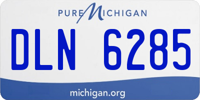 MI license plate DLN6285