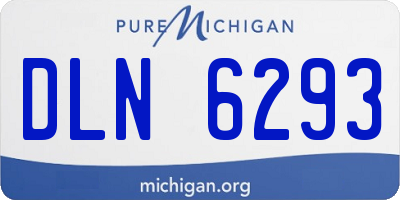 MI license plate DLN6293