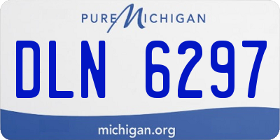 MI license plate DLN6297