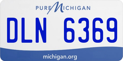 MI license plate DLN6369