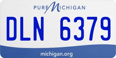 MI license plate DLN6379