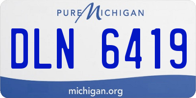 MI license plate DLN6419