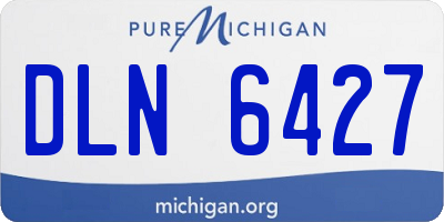 MI license plate DLN6427