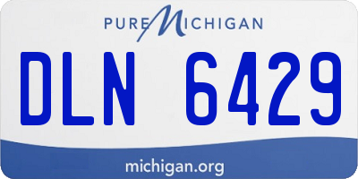 MI license plate DLN6429