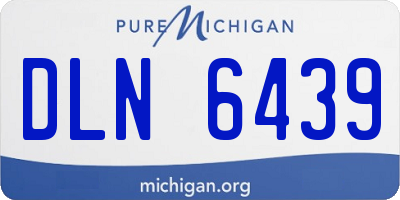 MI license plate DLN6439