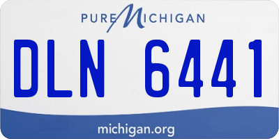 MI license plate DLN6441